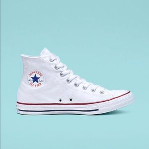 White High-Top Converse Chuck Taylor All Star